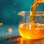 Ilustración sobre si la fructosa engorda mostrando su impacto en el metabolismo, el hígado y el aumento de peso.