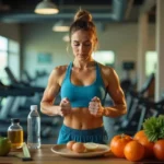 Plato saludable con verduras para bajar de peso rápidamente