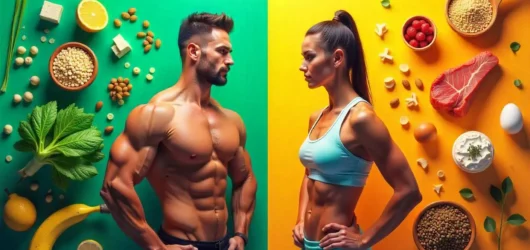 Proteína vegana vs proteína animal: ¿Cuál es la mejor opción para ganar músculo?