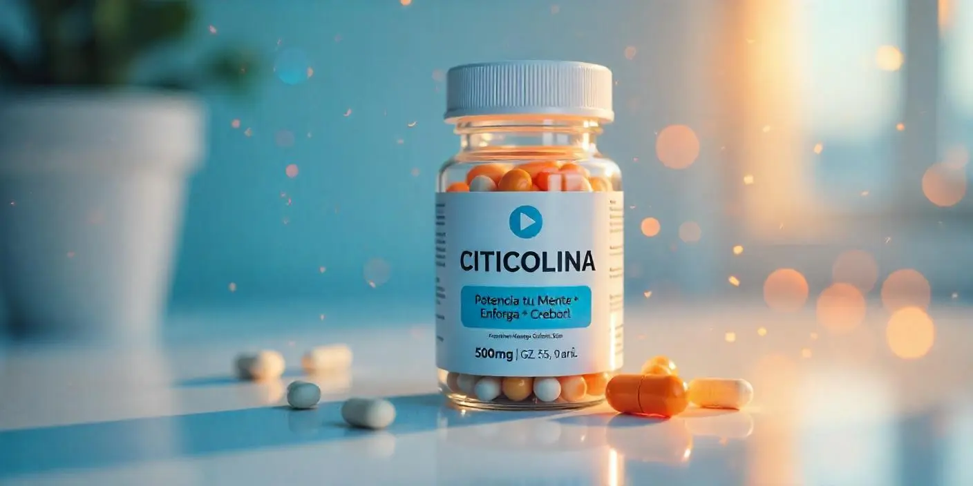 Citicolina para mejorar concentración y enfoque durante el entrenamiento – Suplemento en bote