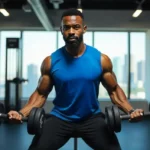 Ejemplo de entrenamiento excéntrico en curl de bíceps para fuerza y musculatura