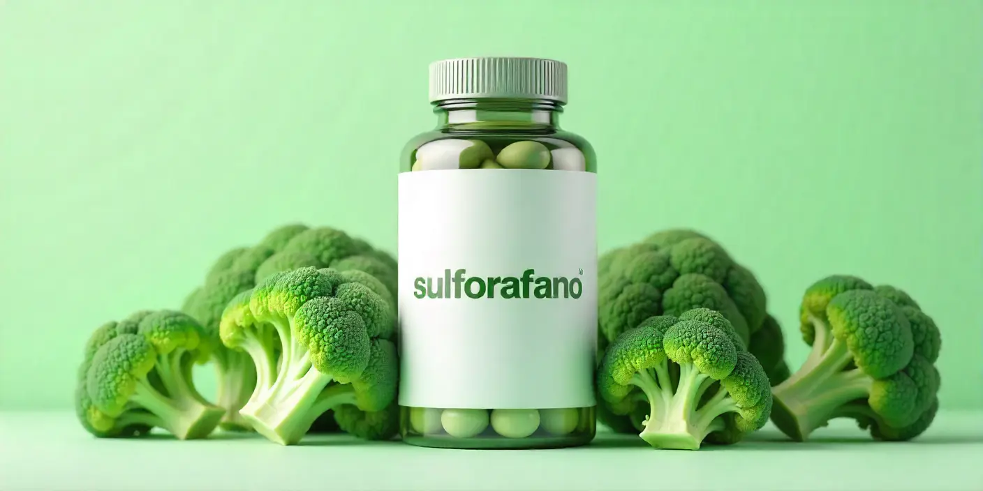Suplemento de sulforafano con brócoli