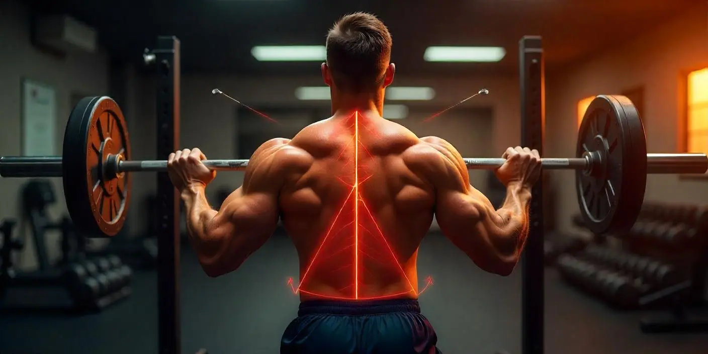 Persona realizando entrenamiento piramidal en el gimnasio para aumentar fuerza y músculo