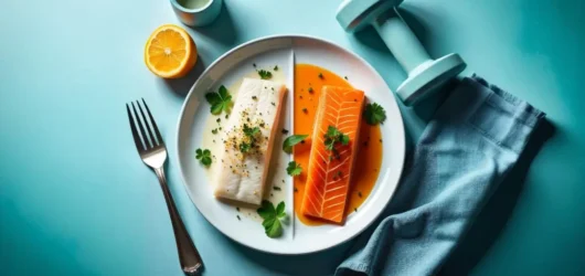 Pescado blanco (merluza) vs pescado azul (salmón): ¿Cuál es mejor para tu recuperación post-entreno?