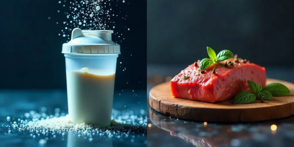 Proteina de suero o proteína de carne: ¿Cuál se absorbe mejor y es más eficaz para ganar masa muscular?