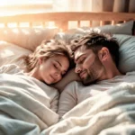 Persona practicando la técnica de respiración 4-7-8 para conciliar el sueño en 60 segundos