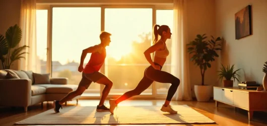 Rutina de 20 minutos para quemar grasa en casa: ¡entrena rápido y eficazmente!