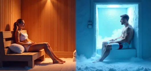 Sauna y crioterapia: beneficios reales para la recuperación.