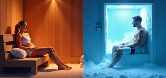 Sauna y crioterapia: beneficios reales para la recuperación.