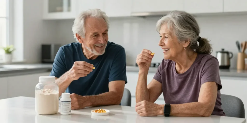 Guía completa de suplementación para personas mayores que hacen ejercicio