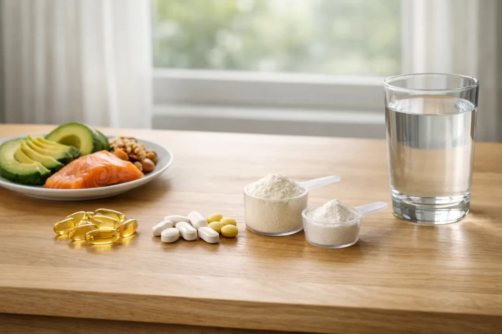 Suplementos que debes tomar con la comida o con el estómago vacío