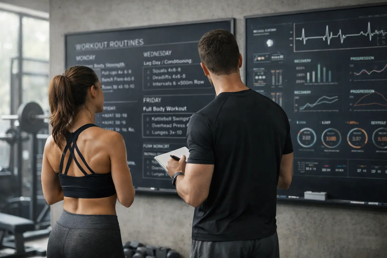 Entrenamiento inteligente que combina fuerza, HIIT, movilidad y planificación científica para mejorar el rendimiento físico