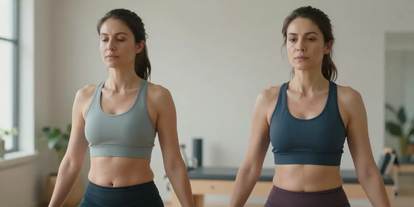 Ejercicios hipopresivos realizados correctamente para activar el core profundo y mejorar la postura corporal