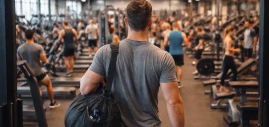 Gimnasio en hora punta: rutina efectiva cuando todo está ocupado