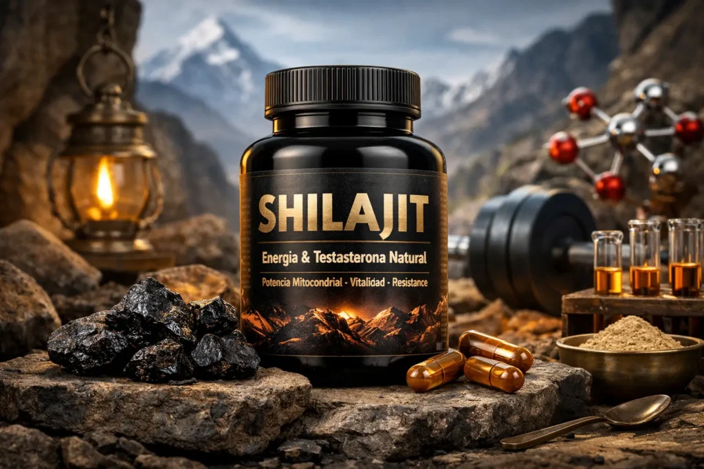 Shilajit: El secreto ancestral para potenciar energía mitocondrial y testosterona natural