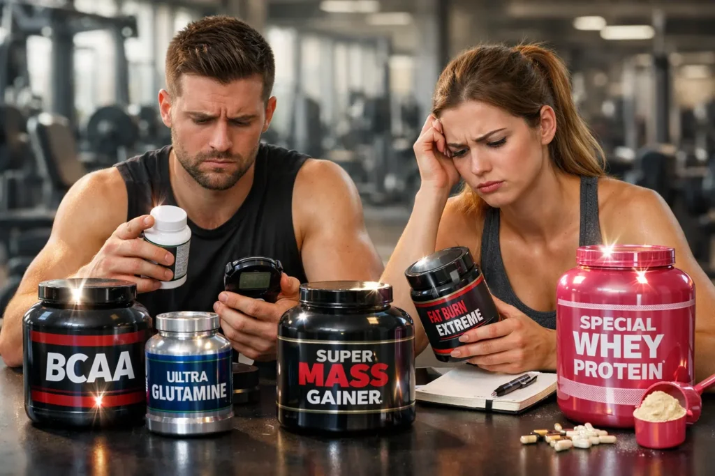 Top 5 de los suplementos más inútiles en el mundo del fitness