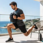 Entrenar en vacaciones con poco material para mantener músculo