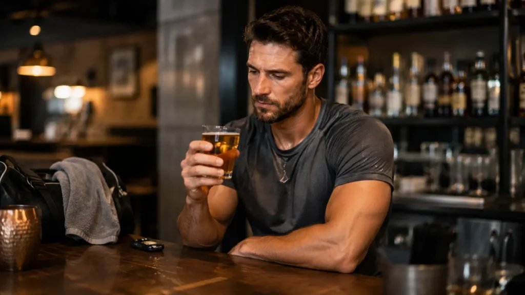 Efectos del alcohol en la ganancia muscular: cuánto afecta de verdad si entrenas
